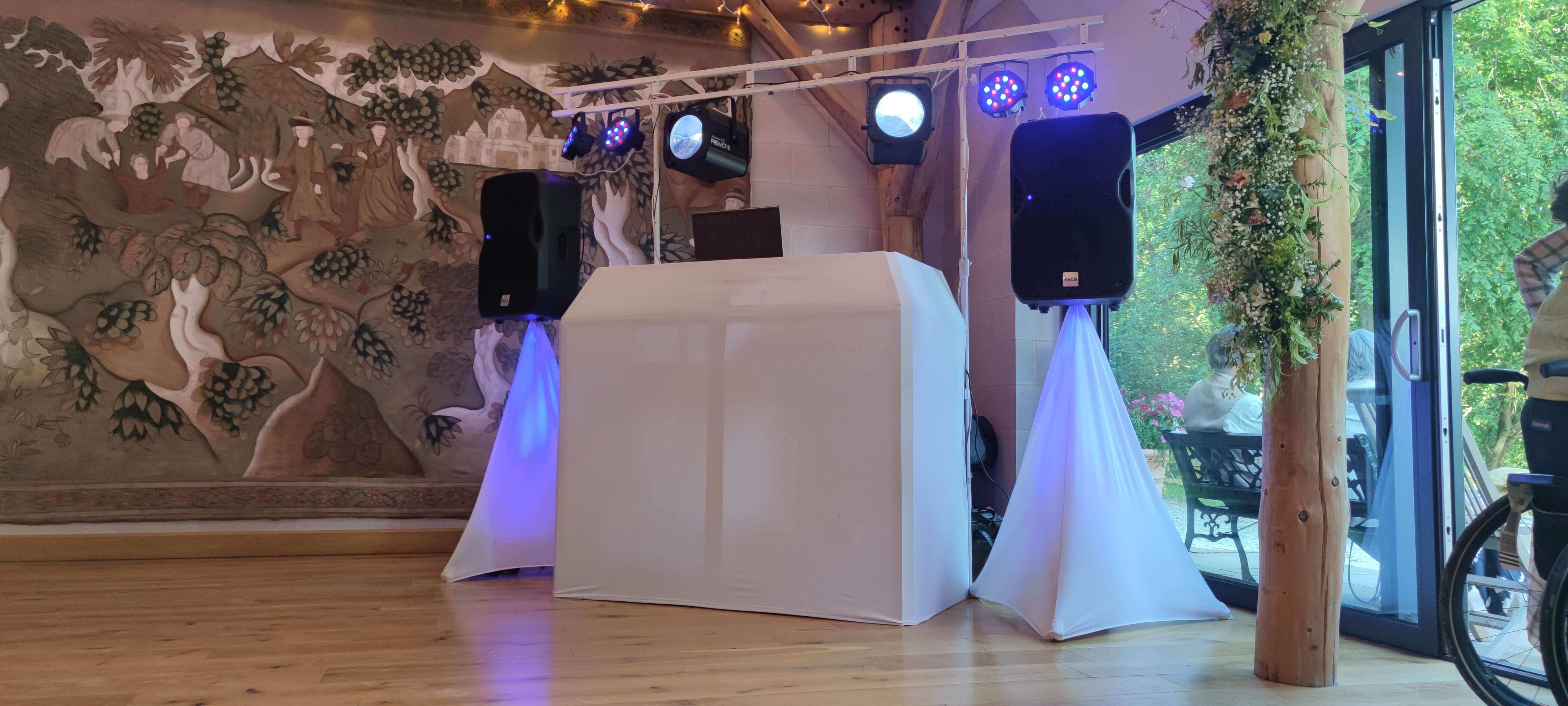 Owlpen Manor Wedding DJ