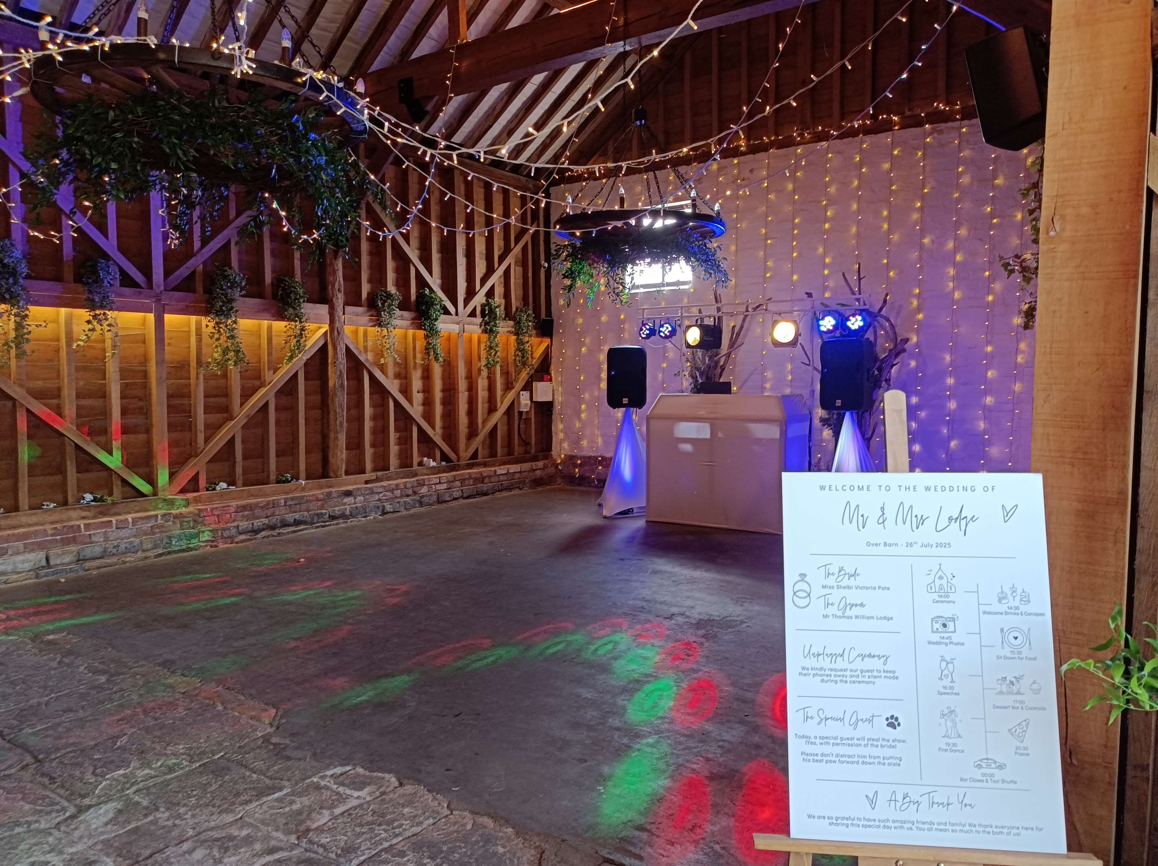 Wedding DJ Over Farm Gloucester